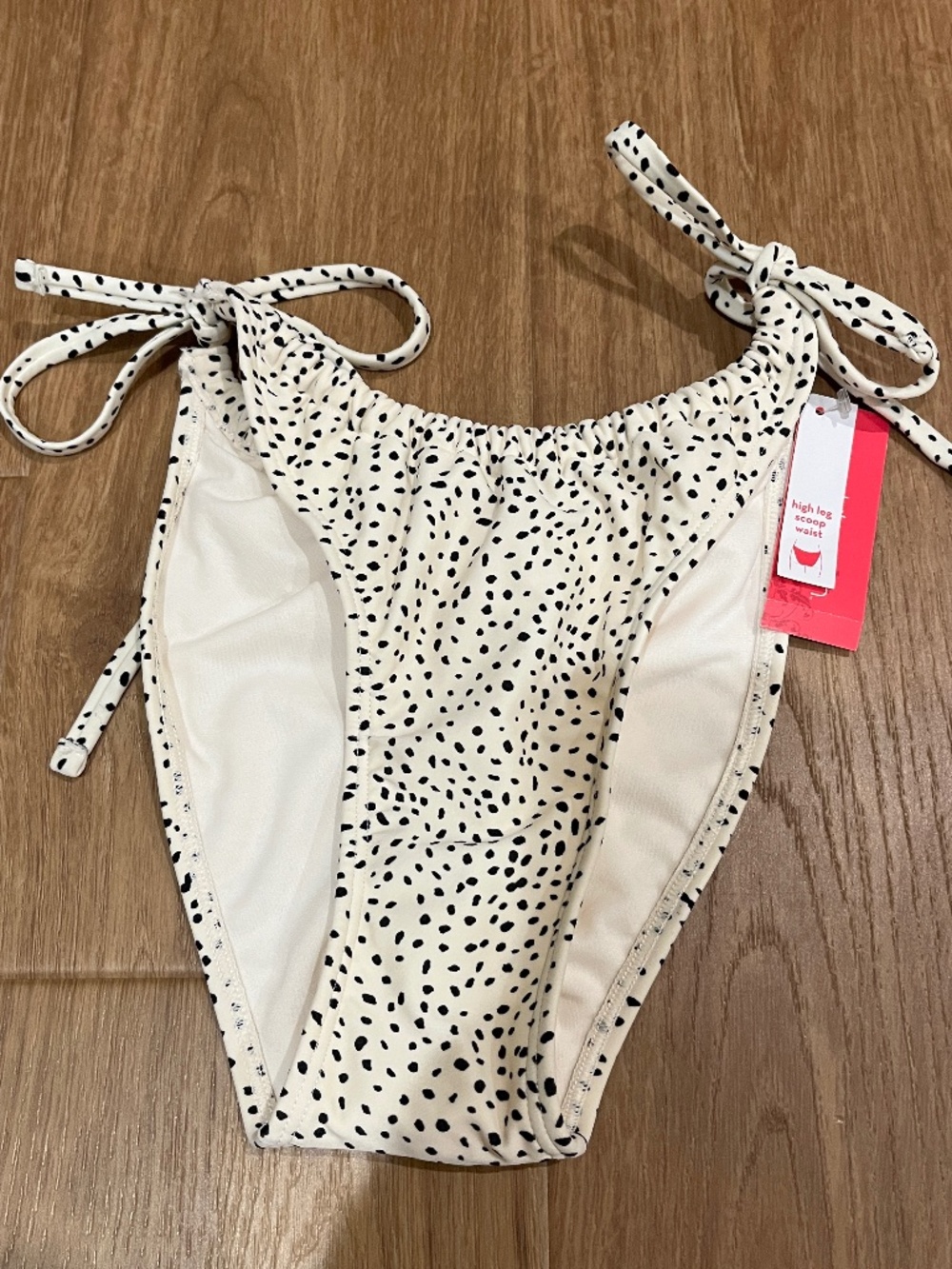 Xhiliration bikini bottom size large NWT